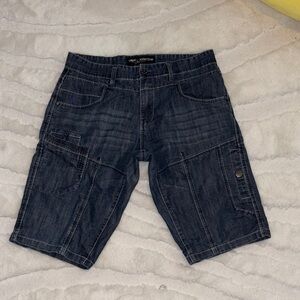 Urban Pipeline Dark Blue Cargo Shorts